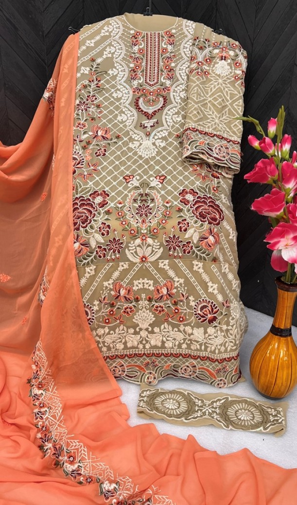 Heavy Georgette Salwar Kameez Heavy Georgette Salwar Kameez