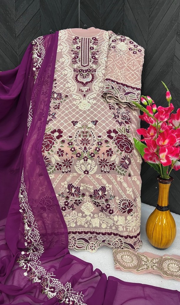 Heavy Georgette Salwar Kameez Heavy Georgette Salwar Kameez