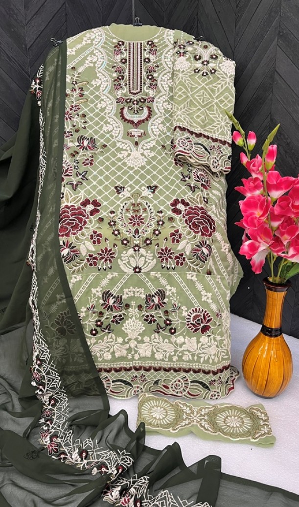Heavy Georgette Salwar Kameez Heavy Georgette Salwar Kameez
