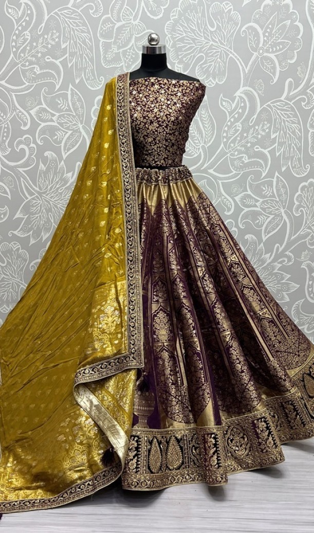 Full flair Party-wear Lehengacholi 