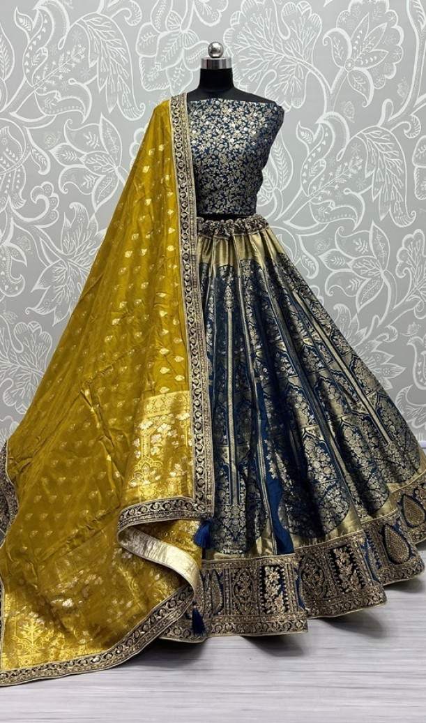 Full flair Party-wear Lehengacholi 