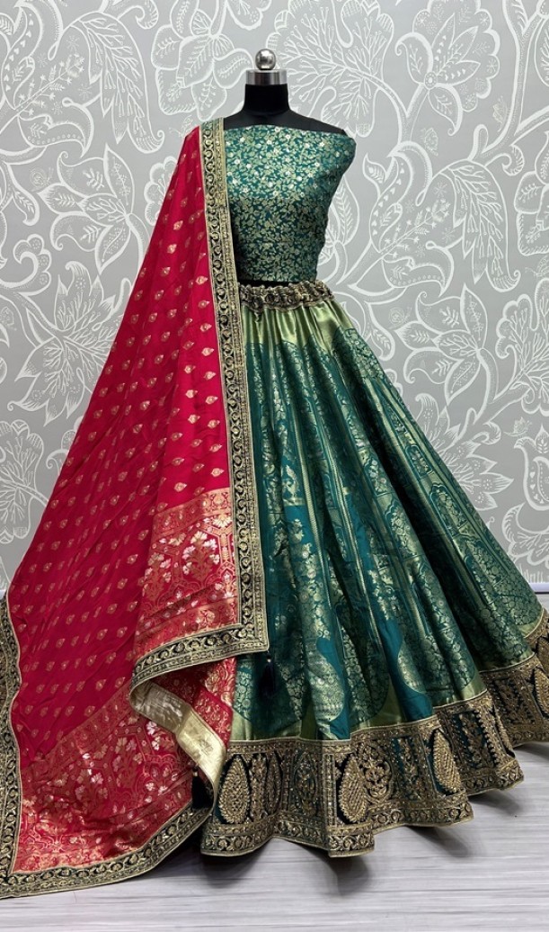 Full flair Party-wear Lehengacholi 