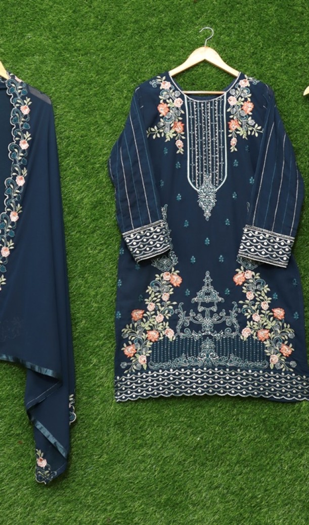 Festive Wear Embroidery Salwar Suits Festive Wear Embroidery Salwar Suits