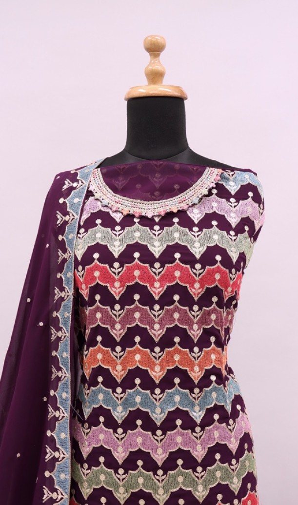 Georgette Party Wear Salwar Kameez Georgette Party Wear Salwar Kameez