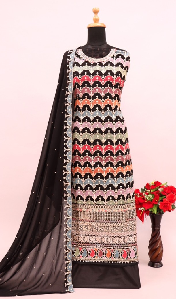 Georgette Party Wear Salwar Kameez Georgette Party Wear Salwar Kameez
