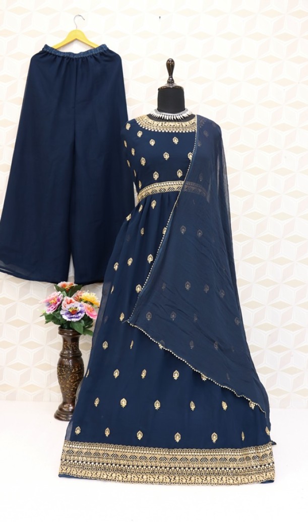 Heavy Embroidery Salawr Suits
