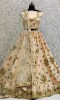 Cream Silk Lehenga