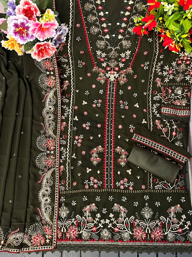 Heavy Georgette Salwar Kameez 