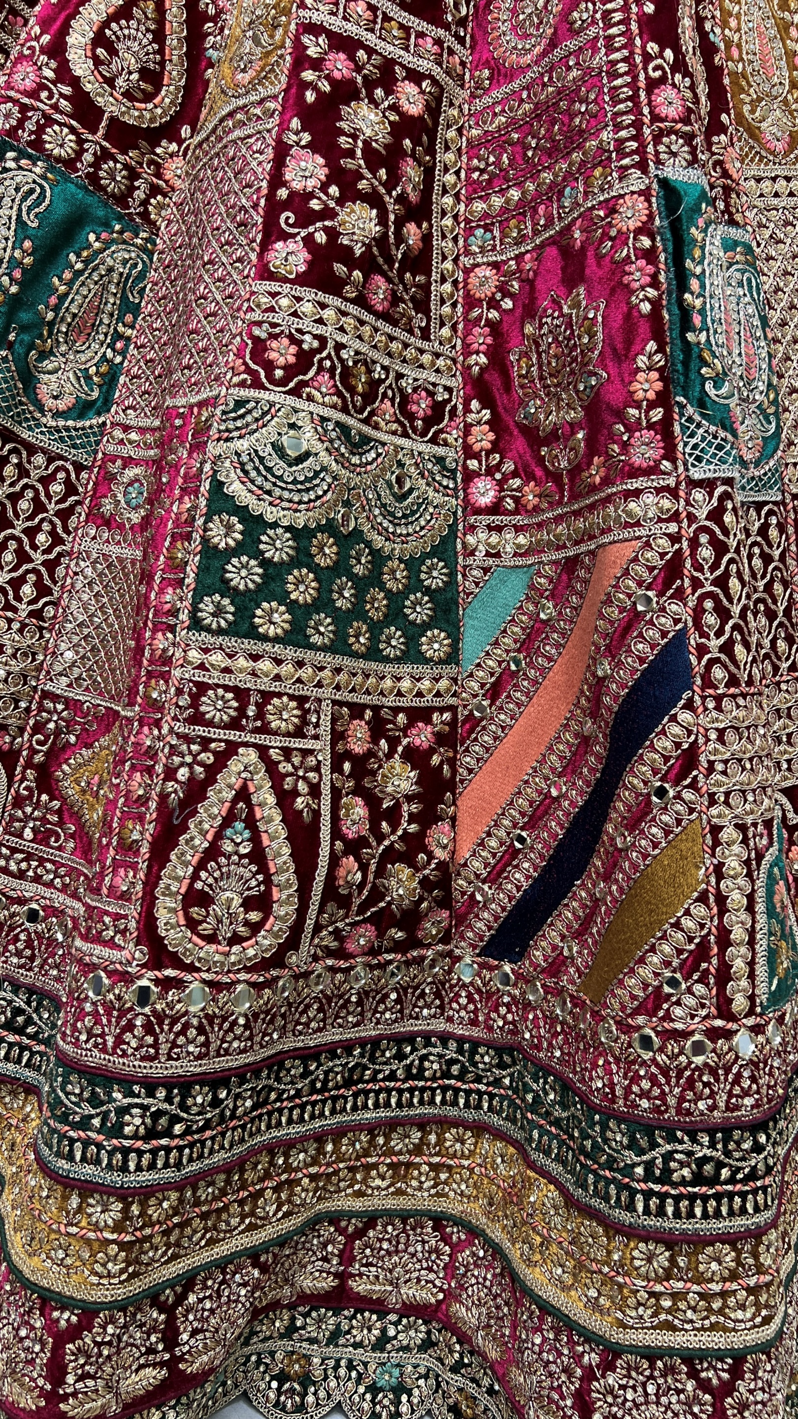 Exclusive Pattern of Bridal Lehengacholi in Beautiful color Range with heavy Dupatta