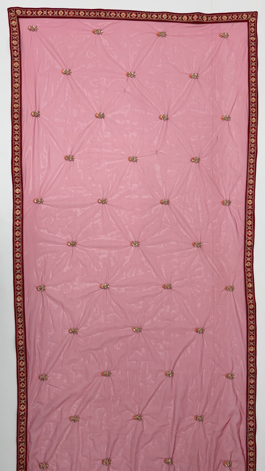Silk Red Festival Wear Embroidery Work Lehenga Choli