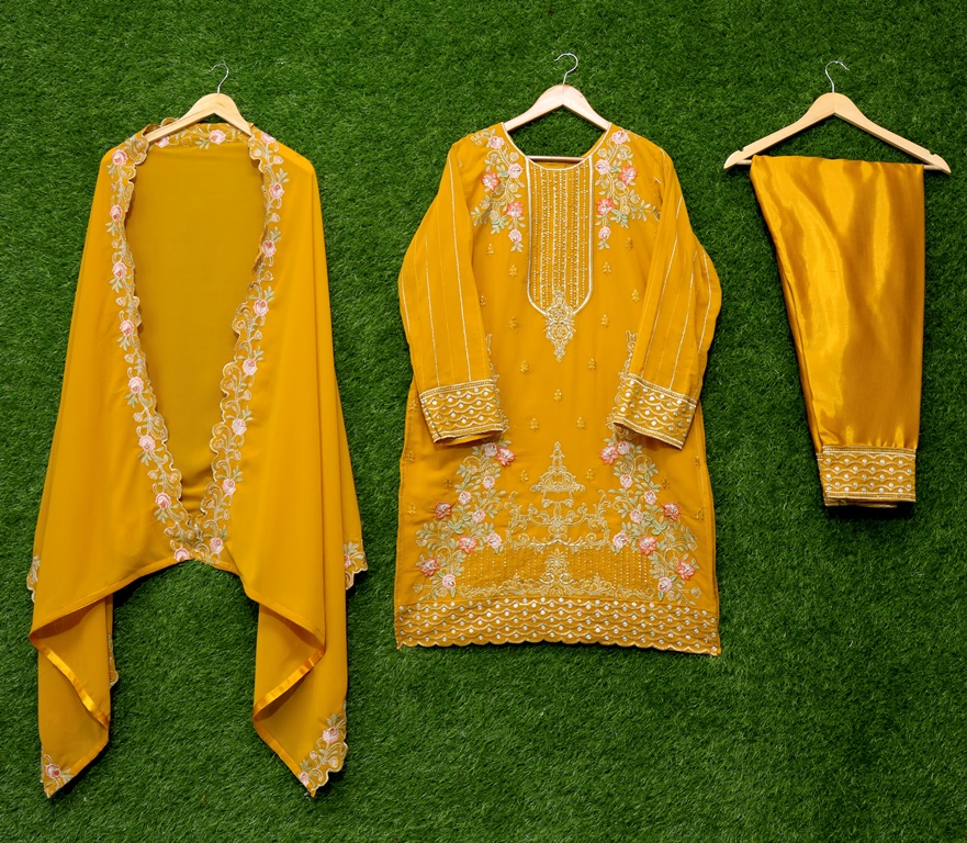  Festive Wear Embroidery Salwar Suits