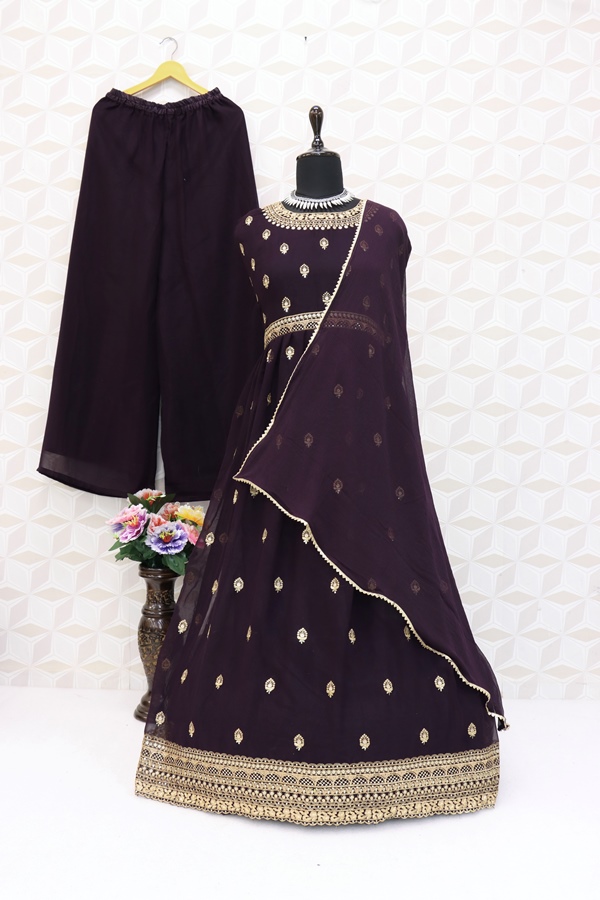 Heavy Embroidery Salawr Suits