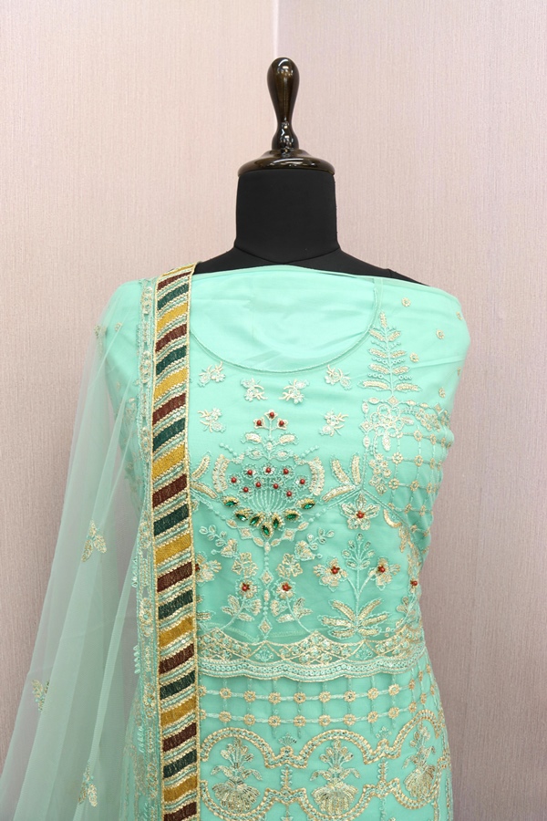 Heavy Butterfly Net Salwar Kameez Collection