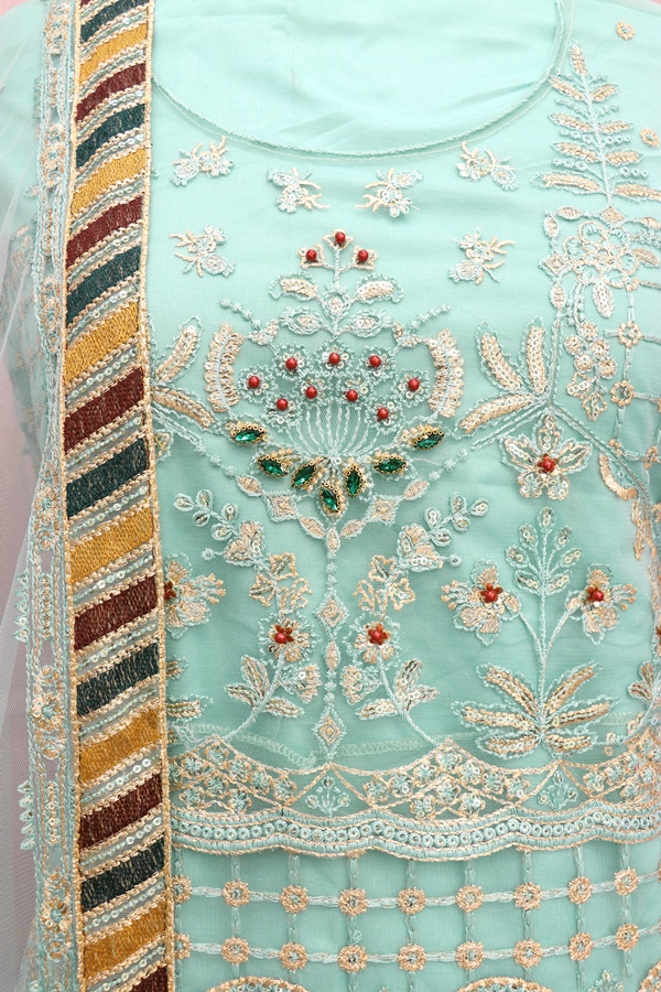 Heavy Butterfly Net Salwar Kameez Collection