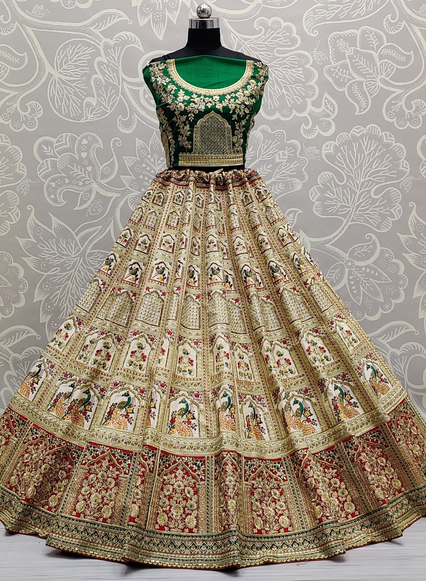 Double Dupatta Lehengacholi 